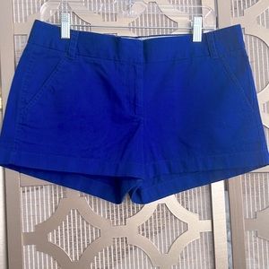 JCrew Blue Chino Shorts